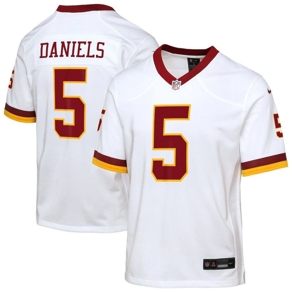 Jayden Daniels Youth Game Super Bowl Era Jersey - Washington Commanders Jerseys