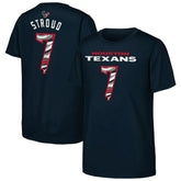 C.J. Stroud Outerstuff Youth Mainliner Drip Player Name & Number T-Shirt - Houston Texans T-shirts