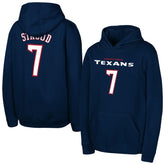 C.J. Stroud Outerstuff Mainliner Player Name & Number Hoodie - Houston Texans Hoodies