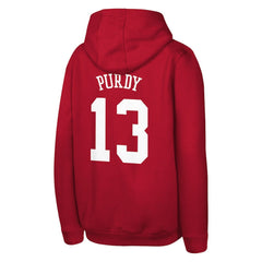 Brock Purdy Outerstuff Mainliner Player Name & Number Hoodie - San Francisco 49ers Hoodies