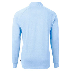Cutter & Buck Raglan Adapt Eco Knit Heather Quarter-Zip Top - Las Vegas Raiders Tops