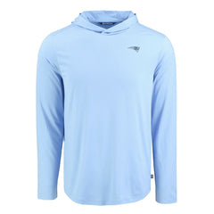 Men's Cutter & Buck Coastline Epic Comfort Eco Recycled Men's Hooded Shirt - New England Patriots