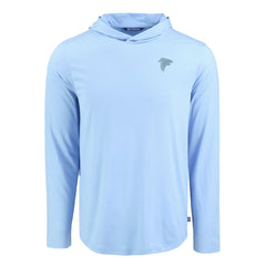 Men's Cutter & Buck Coastline Epic Comfort Eco Recycled Men's Hooded Shirt - Atlanta Falcons