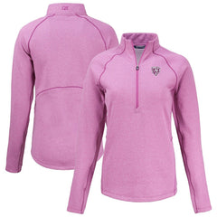 Cutter & Buck Women's Peshastin Eco Fleece Recycled Half-Zip Top - Chicago Bears Tops
