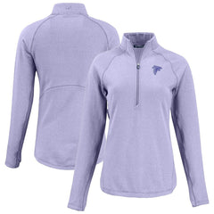 Cutter & Buck Women's Peshastin Eco Fleece Recycled Half-Zip Top - Atlanta Falcons Tops