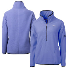 Cutter & Buck Women's Cascade Eco Fleece Half-Zip Jacket - Baltimore Ravens Jackets