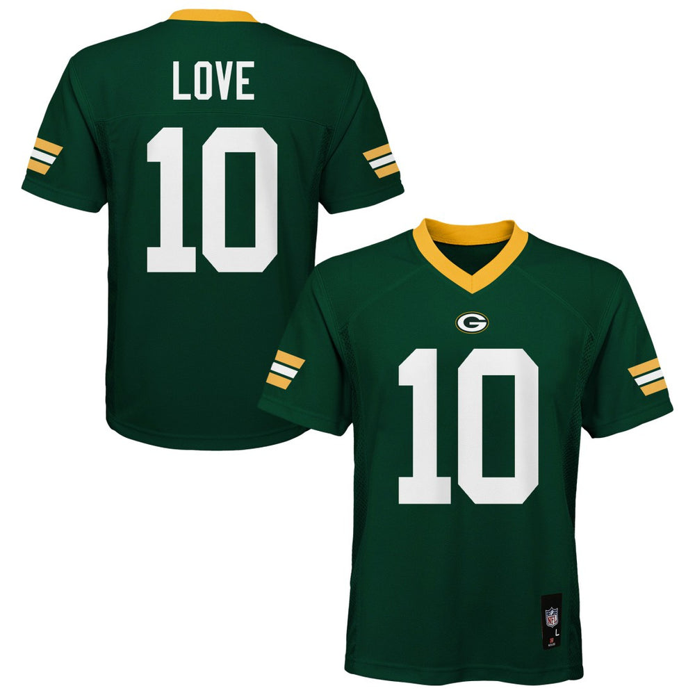 Jordan Love Outerstuff Preschool Replica Player Jersey - Green Bay Packers Jerseys