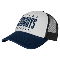 Outerstuff Youth Essentials Trucker Adjustable Hat - Dallas Cowboys Hats