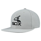Gray Chicago White Sox Mitchell & Ness Cooperstown Collection Basic Flip Snapback Hat