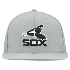 Gray Chicago White Sox Mitchell & Ness Cooperstown Collection Basic Flip Snapback Hat