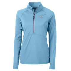 Cutter & Buck Women's Adapt Eco Knit Stretch Recycled Half-Zip Top - Jacksonville Jaguars Tops