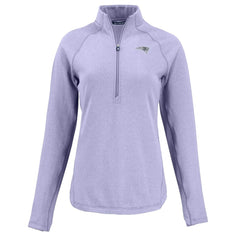 Cutter & Buck Women's Peshastin Eco Fleece Recycled Half-Zip Top - New England Patriots Tops