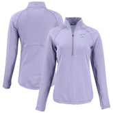 Cutter & Buck Women's Peshastin Eco Fleece Recycled Half-Zip Top - Washington Commanders Tops