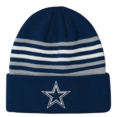 Outerstuff Youth Essentials Cuffed Knit Hat - Dallas Cowboys Hats