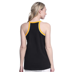 NHL Boston Bruins G-III 4Her by Carl Banks Women's Curveball Racerback Scoop Neck Slub Tank Top