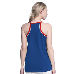 NHL New York Rangers G-III 4Her by Carl Banks Women's Curveball Racerback Scoop Neck Slub Tank Top