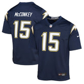 Ladd McConkey Youth Alternate Super Chargers Game Player Jersey - Los Angeles Chargers Jerseys