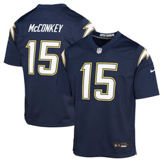 Ladd McConkey Youth Alternate Super Chargers Game Player Jersey - Los Angeles Chargers Jerseys