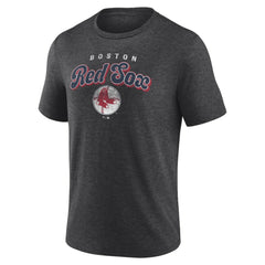 Charcoal Boston Red Sox Wonderment Tri-Blend T-Shirt