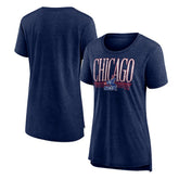 Navy Chicago White Sox Women's Toppler Tri-Blend T-Shirt
