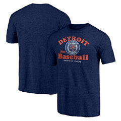 Navy Detroit Tigers Our Game Tri-Blend T-Shirt