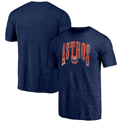 Navy Houston Astros Line Corps Tri-Blend T-Shirt