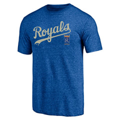 Royal Kansas City Royals Cooperstown Series Sweep Tri-Blend T-Shirt