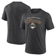 Charcoal San Francisco Giants Wonderment Tri-Blend T-Shirt