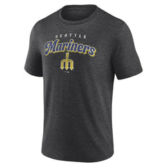 Charcoal Seattle Mariners Wonderment Tri-Blend T-Shirt
