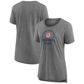 Gray St. Louis Cardinals Women's Selected First Tri-Blend T-Shirt
