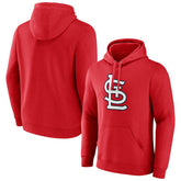 Red St. Louis Cardinals Official Logo Pullover Hoodie