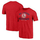 Red St. Louis Cardinals Our Game Tri-Blend T-Shirt
