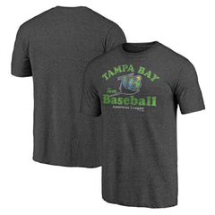 Charcoal Tampa Bay Rays Our Game Tri-Blend T-Shirt