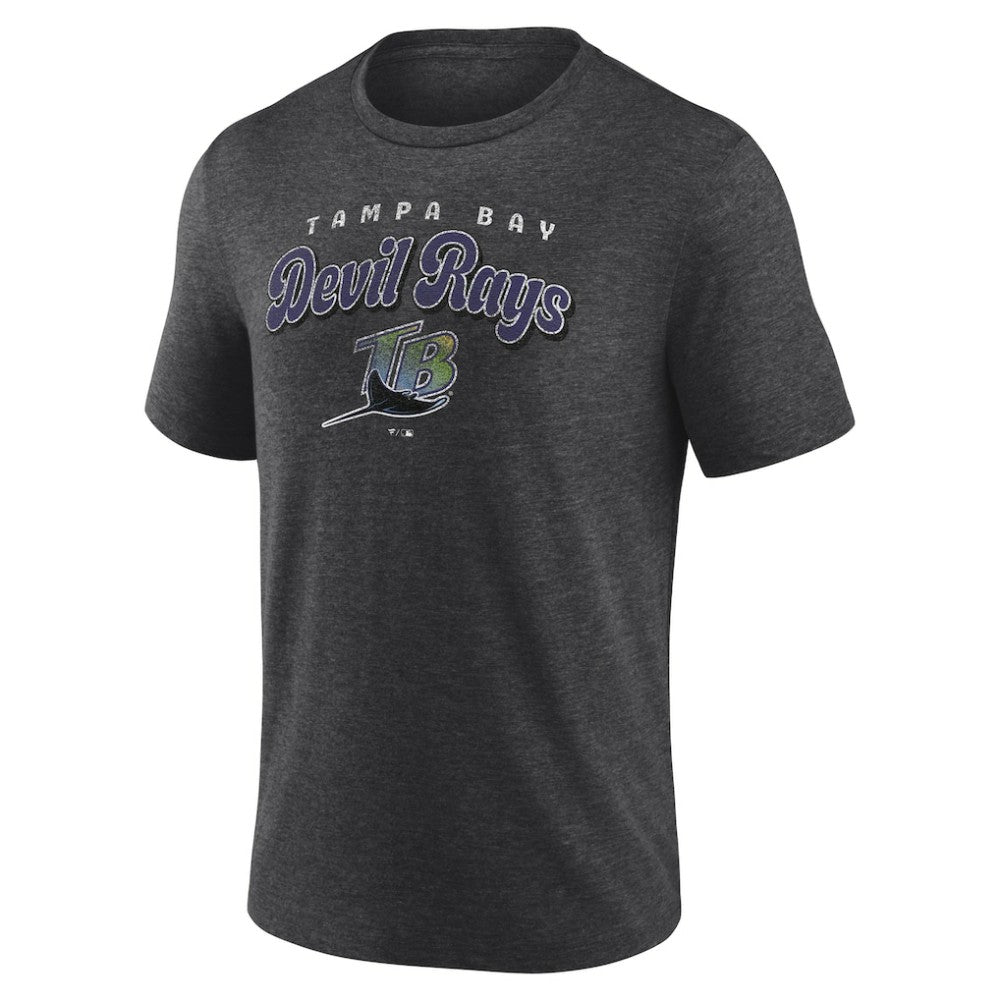 Charcoal Tampa Bay Rays Wonderment Tri-Blend T-Shirt