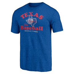 Royal Texas Rangers Our Game Tri-Blend T-Shirt