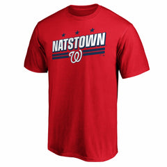 Red Washington Nationals Team Adrenaline T-Shirt