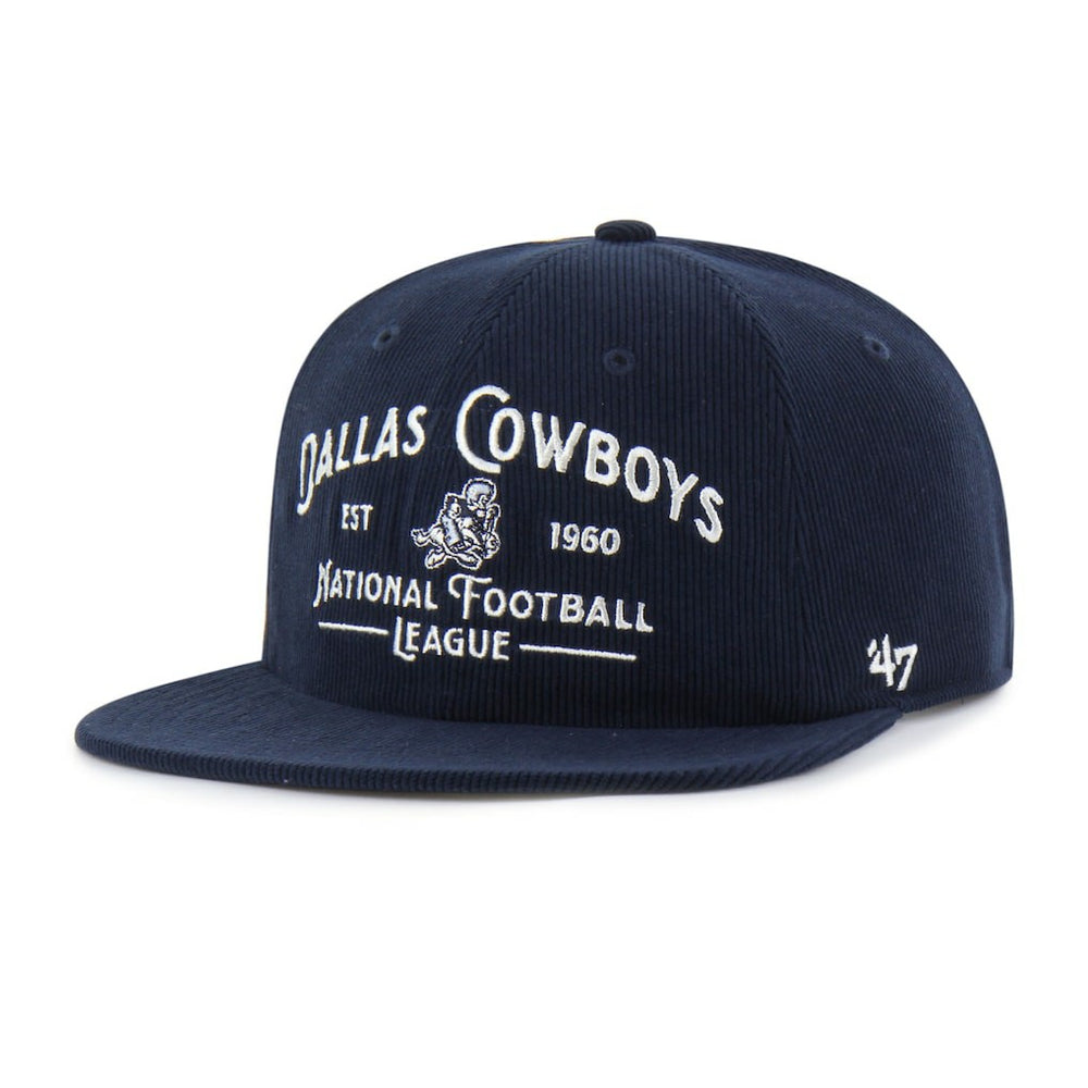 '47 Whitlock Captain Corduroy Adjustable Hat - Dallas Cowboys Hats