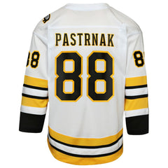 NHL David Pastrnak Boston Bruins Youth Home Replica Player Jersey