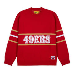 GOLF WANG Jacquard Pullover Sweater - San Francisco 49ers Pullover