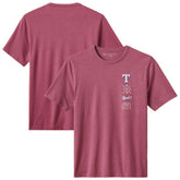 Heather Red Texas Rangers TravisMathew Sunset Slam 2.0 T-Shirt