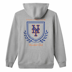 Gray New York Mets TravisMathew Fleece Stadium Hoodie