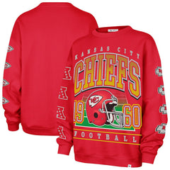 '47 Women's Go Big Oversized Pullover Sweatshirt - Kansas City Chiefs Pullover