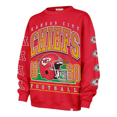 '47 Women's Go Big Oversized Pullover Sweatshirt - Kansas City Chiefs Pullover