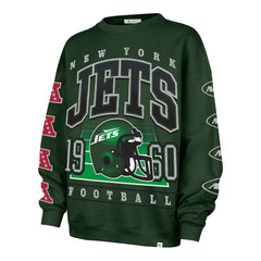 '47 Women's Go Big Oversized Pullover Sweatshirt - New York Jets Pullover