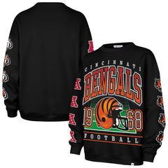'47 Women's Go Big Oversized Pullover Sweatshirt - Cincinnati Bengals Pullover