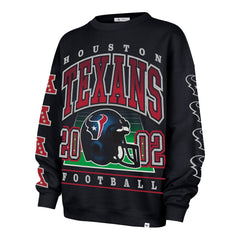 '47 Women's Go Big Oversized Pullover Sweatshirt - Houston Texans Pullover