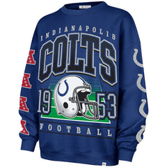 '47 Women's Go Big Oversized Pullover Sweatshirt - Indianapolis Colts Pullover