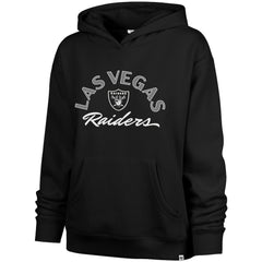 '47 Women's Whirlwind Naomi Pullover Hoodie - Las Vegas Raiders Hoodies