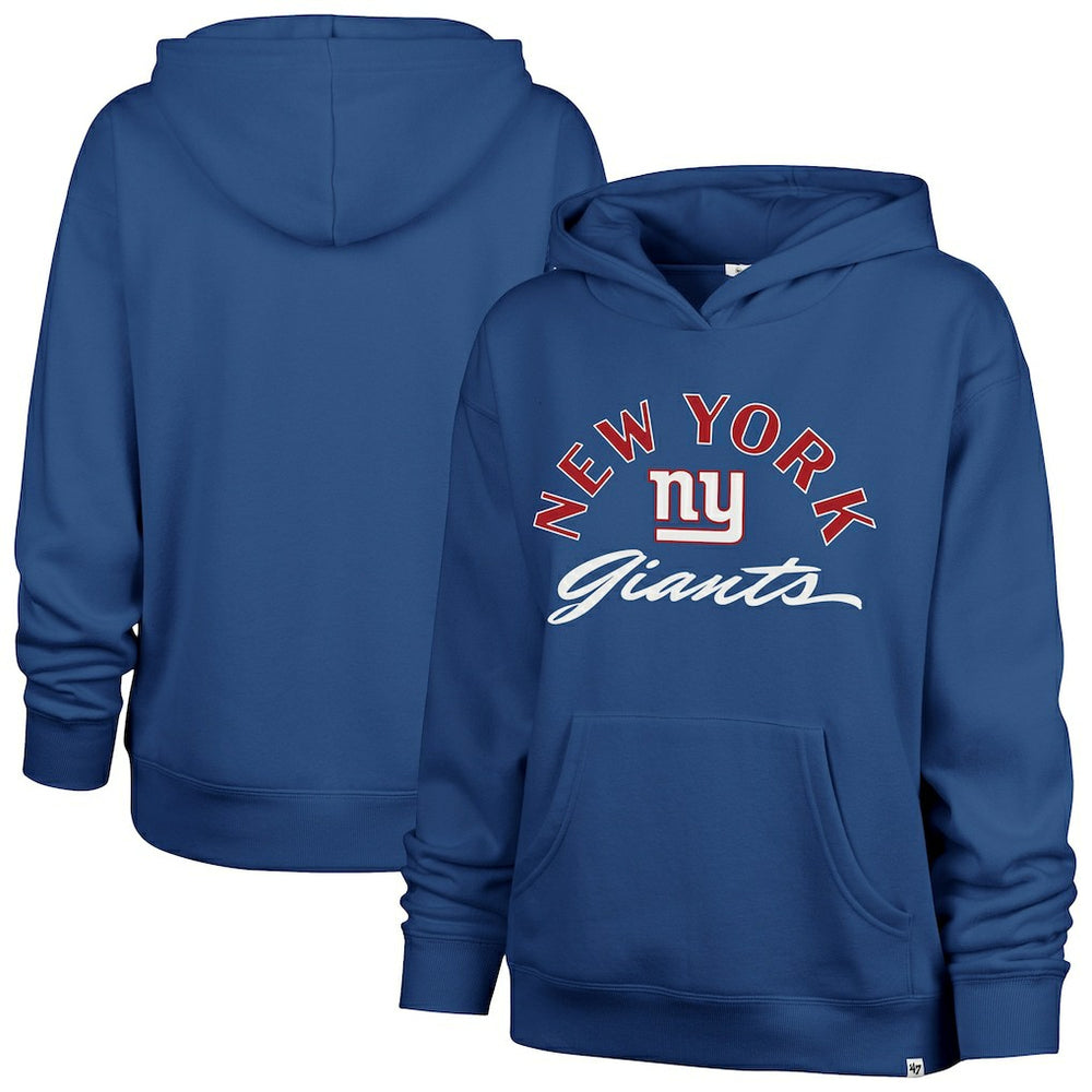 '47 Women's Whirlwind Naomi Pullover Hoodie - New York Giants Hoodies