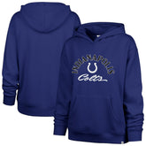 '47 Women's Whirlwind Naomi Pullover Hoodie - Indianapolis Colts Hoodies